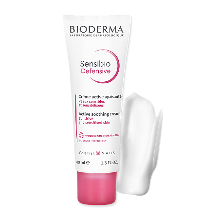 Bioderma Sensibio Defensive Крем легкий увлажняющий для чувствительной кожи лица 40 мл 1 шт