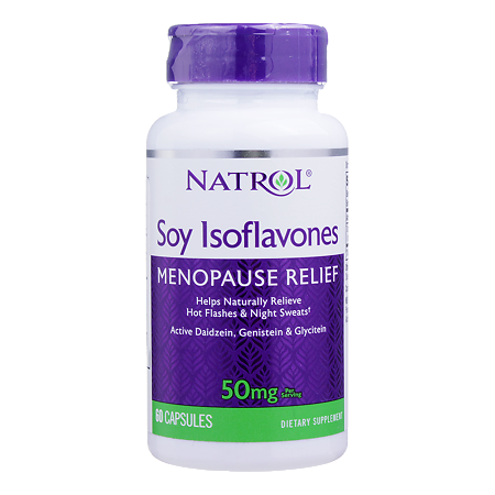 Natrol Сой Изофлавонс/Soy Isoflavones капсулы массой по 487 мг 60 шт