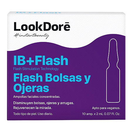 Lookdore IB+Flash Концентрированная сыворотка в ампулах для контура век Ampoules Flash Eyes 10х2мл 2 мл 10 шт