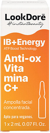 Lookdore IB+Energy Концентрированная сыворотка в ампулах моментального восстановления с вит C Ampoules Anti-Ox Vitamin C+ 2 мл 1 шт