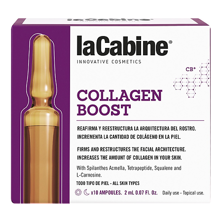 LaCabine Концентрированная сыворотка в ампулах-стимулятор коллагена Collagen Boost Ampoules 2 мл 10 шт