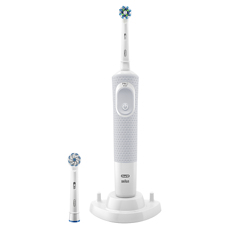 Oral-B Электрическая зубная щетка Vitality D100.424.1 PRO CrossAction White тип 3710 1 шт