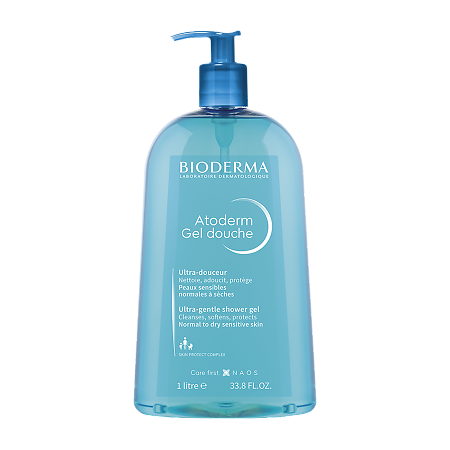 Bioderma Atoderm Ultra-Gentle Гель для душа ультра-нежный 1 л 1 шт