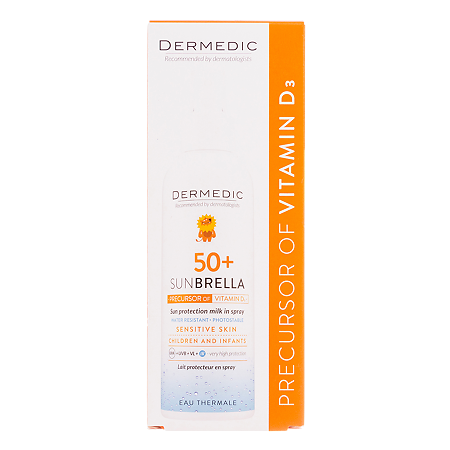 Dermedic Sunbrella Baby Защитное молочко-спрей для детей SPF50 150 мл 1 шт