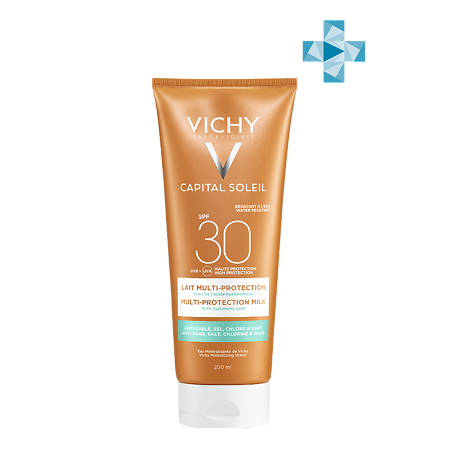 Vichy Capital Soleil молочко солнцезащитное SPF30 200 мл 1 шт