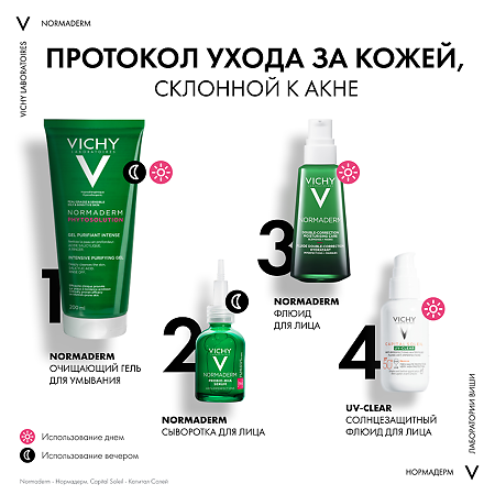 Vichy Normaderm Probio-BHA Сыворотка Пробио против несовершенств кожи 30 мл 1 шт