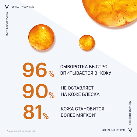 Vichy Liftactiv Supreme Vitamin C Serum Сыворотка для лица 20 мл 1 шт