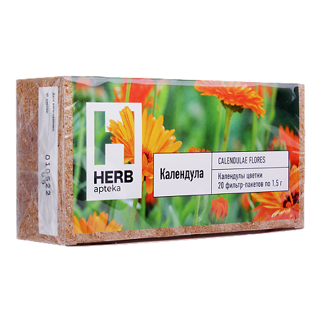 Herb Календулы цветки 1,5 г фильтр-пакетики 20 шт