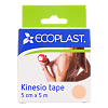 Ecoplast Кинезио тейп 5см х 5м бежевый 1 шт