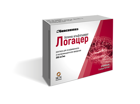 Логацер раствор для в/в и в/м введ. 250 мг/мл 4 мл 5 шт