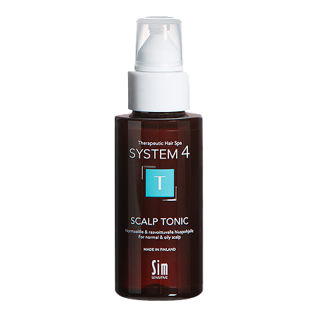 System 4 Scalp Tonic Терапевтический тоник Т для улучшения кровообращения кожи головы и роста волос 50 мл 1 шт