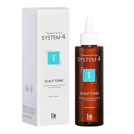 System 4 Scalp Tonic Терапевтический тоник Т для улучшения кровообращения кожи головы и роста волос 150 мл 1 шт