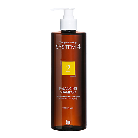 System 4 Balancing Shampoo Терапевтический шампунь №2 для нормальной и жирной кожи головы 500 мл 1 шт