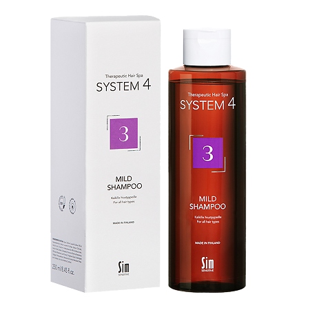 System 4 Mild Shampoo Терапевтический шампунь №3 для ежедневного применения 250 мл 1 шт