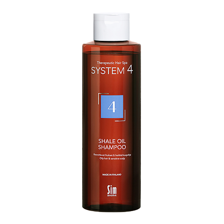 System 4 Shale Oil Shampoo Терапевтический шампунь №4 для очень жирной и чувствительной кожи головы 250 мл 1 шт