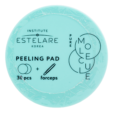 Institute Estelare Pure Molecule Глубоко очищающие пилинг-пады АНА 9% 70 мл 1 шт