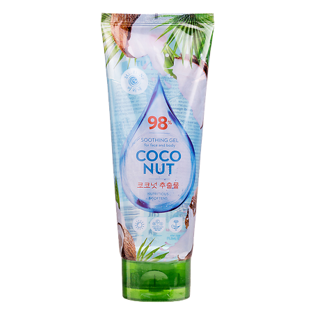 Mi-Ri-Ne 98% Гель для лица и тела смягчающий Coconut 150 мл 1 шт