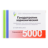 Гонадотропин хорионический лиофилизат д/приг раствора для в/м введ 5000 ед 5 шт