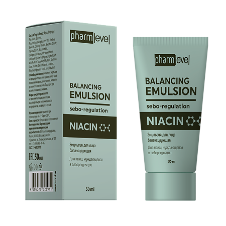 pharmlevel NIACIN Эмульсия для лица балансирующая 50 мл 1 шт