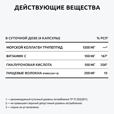 Коллаген Трипептид Премиум UltraBalance Collagen Tripeptide капсулы 600 мг 120 шт