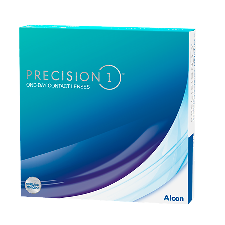 Контактные линзы Precision 1 -1,00/8,3 90 шт однодневные