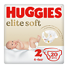 Huggies Подгузники Elite Soft 2 4-6 кг 20 шт