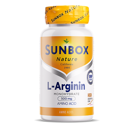 Sunbox Nature L-Аргинин TSN/L-Arginin mohydrate капсулы массой 590 мг 60 шт