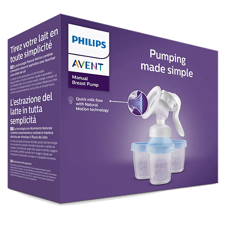 Philips Avent Молокоотсос ручной SCF430/13 1 шт