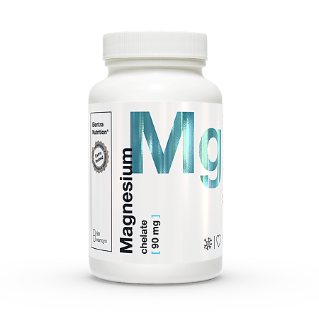 Elentra Nutrition Магний хелат 90 мг капсулы массой 1038 мг 90 шт