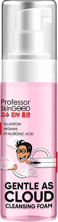 Professor SkinGOOD Пенка для умывания ультрамягкая с гиалуроновой кислотой Gentle As Cloud Cleansing Foam мягкое и бережное очищение кожи 150 мл 1 шт