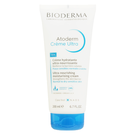 Bioderma Atoderm Крем Ультра для увлажнения нормальной и сухой кожи лица и тела 200 мл 1 шт