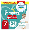 Трусики-подгузники Памперс (Pampers) Pants 17 кг+ р.7 34 шт