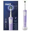 Oral-B Электрическая зубная щетка Vitality PRO D103.413.3 CrossAction Protect X Clean Lilac лиловая 1 шт