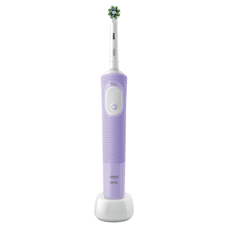 Oral-B Электрическая зубная щетка Vitality PRO D103.413.3 CrossAction Protect X Clean Lilac лиловая 1 шт