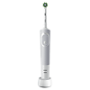 Oral-B Электрическая зубная щетка Vitality PRO D103.413.3 CrossAction Protect X Clean White белая 1 шт