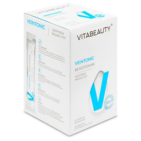 Vitabeauty Венотоник стик по 10 мл 30 шт