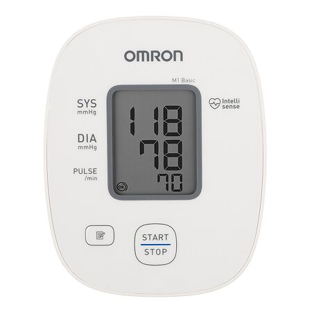 Тонометр Omron M1 Basic HEM-7121J-RU без адаптера со средней манжетой 22-32 см 1 шт