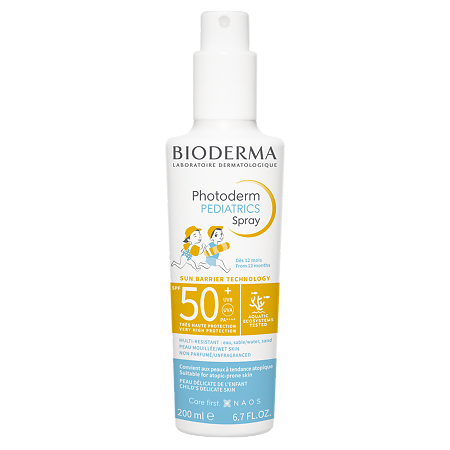 Bioderma Photoderm Pediatrics Cолнцезащитный детский спрей SPF50+ 200 мл 1 шт