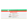 Дибазол раствор для в/в и в/м введ. 10 мг/мл 5 мл 10 шт